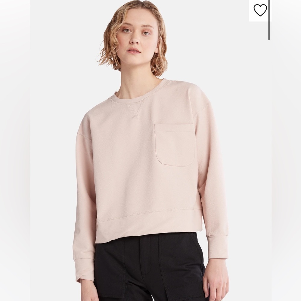 TIMBERLAND Loop greencycle hybrid sweatshirt